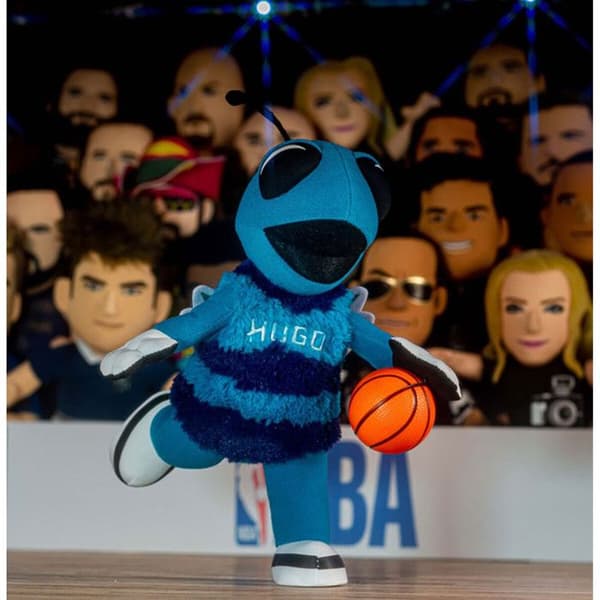 Peluche Charlotte Hornets Hugo Bleacher Creatures mörkblå