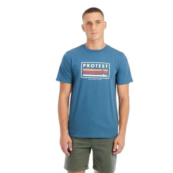 T-shirt Protest Lada - raku blå raku blå S