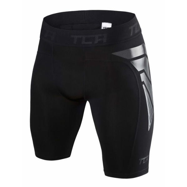 Löparshorts - atletiska shorts Tca Carbon Force Thermal Shorts Compression Base Layer för män - Pojkar Svart/Svart M