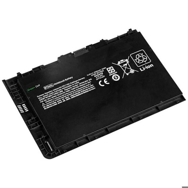 Gröncellsbatteri HP BT04XL BTO4XL 687945-001 687517-171 687517-241 687517-2C1 HSTNN-IB3Z HSTNN-I10C för HP EliteBook Folio 9470m