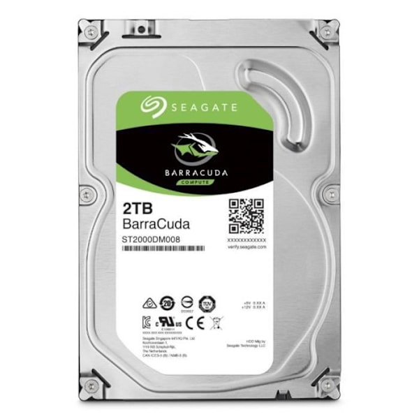 SEAGATE Barracuda 2TB 3.5 - ST2000DM008