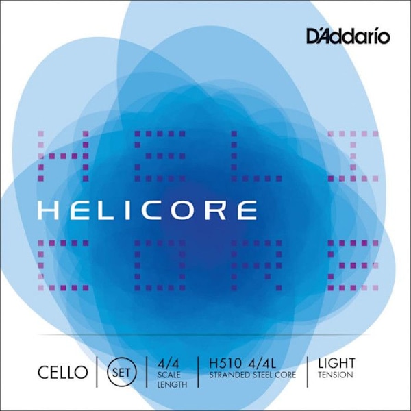 D'Addario Helicore cellosträngset 4/4 Low gauge UK Import