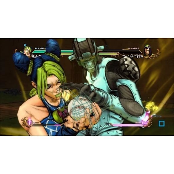 JoJo's Bizarre Adventure All Star Battle PS3-spel Vit