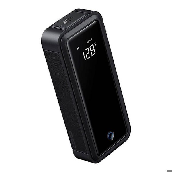 Bilstarter/Extern batteri 3000A - Baseus Super Energy Mega (C00265300821-00) - Grå skymning