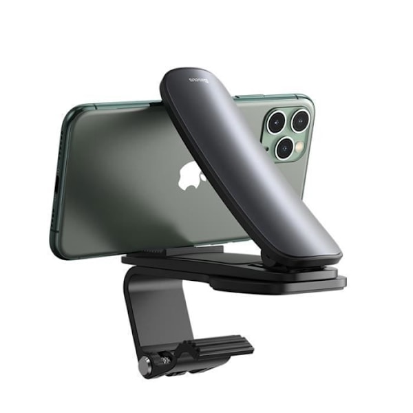 Support aktiv - BASEUS - Big Mouth Pro - Fällbar - Mobil/Smartphone - Svart, Silver Svart silver