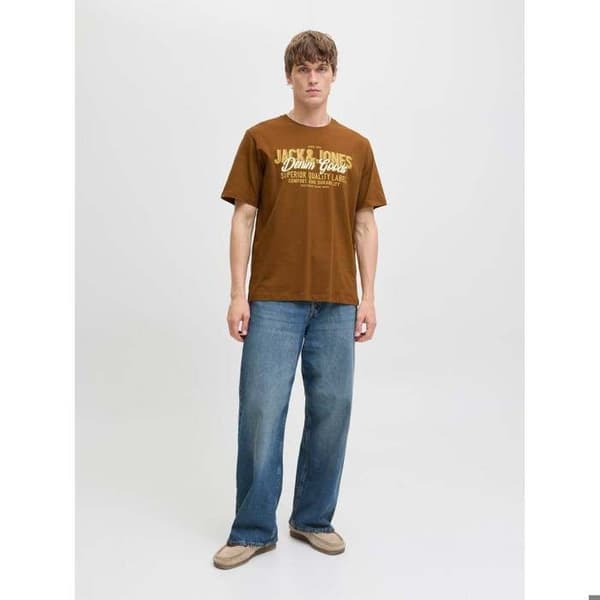T-shirt med tryck Jack & Jones munkkåpa M