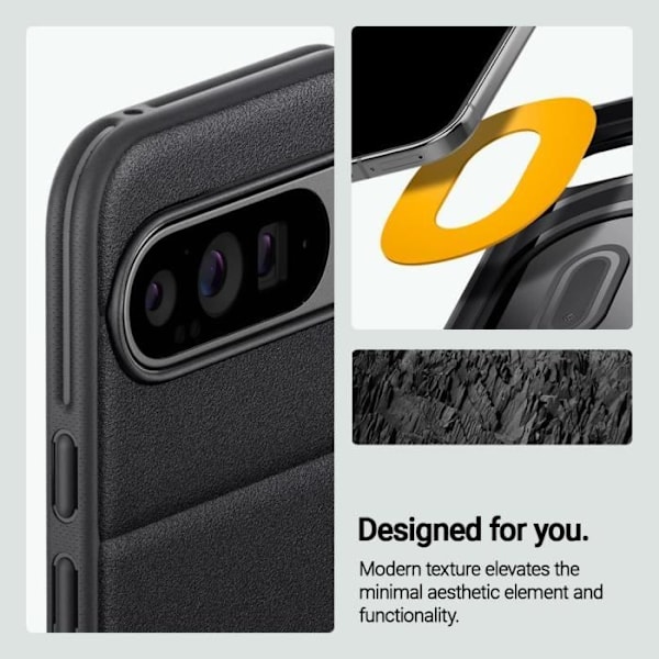 Caseology Athlex Fodral för Google Pixel 9Google Pixel 9 Pro, Textur av sandsten, Rep-resistant fodral med sidogreppsmönster