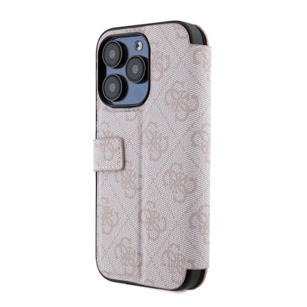 Coque för iPhone 15 Pro Max - Guess Book 4G (GUBKP15X4GMGPI) - Rosa