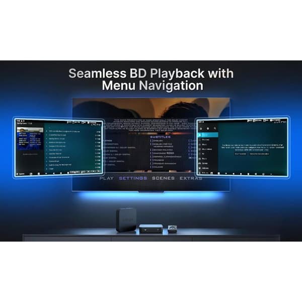 MINIX U8K Box Android 8K UHD 128Go eMMC 8Go RAM Wi‑Fi 6 Dolby Vision + fjärrkontroll A3 Pro