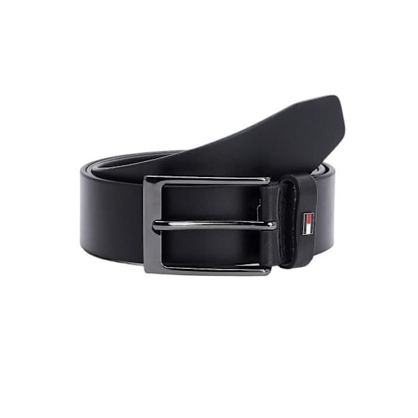 Bälte - Tommy Hilfiger - Layton - Läder - Svart - Chic Svart 85 cm