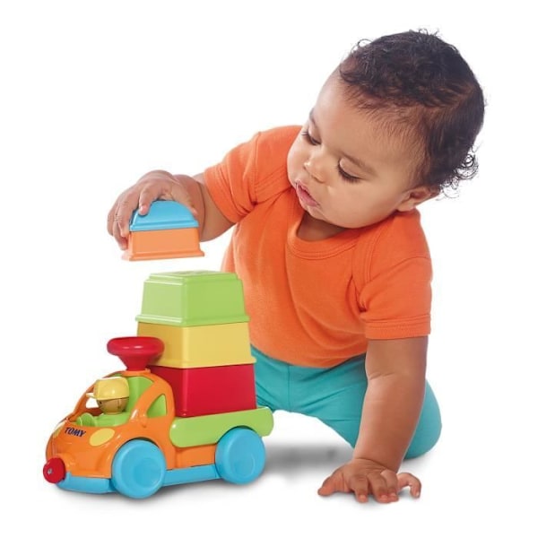 TOMY Minibil Pyramynda - Babyleksak