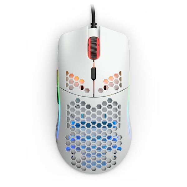 Glorious PC Gaming Race Model O Gaming Mouse - Svart - Pixart 3360 Gaming Sensor - RGB LED-bakgrundsbelysning