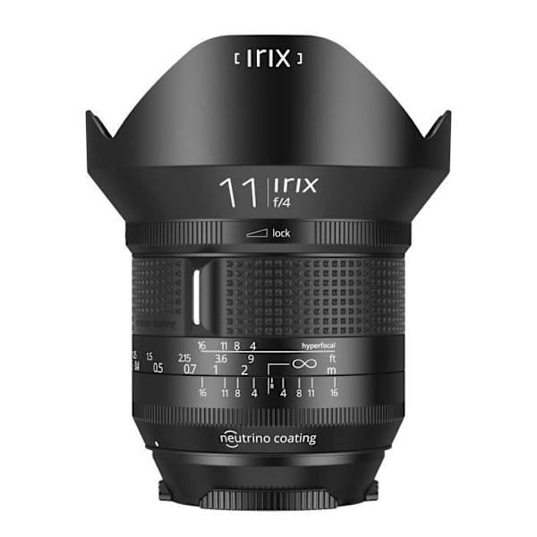Irix Firefly 11 mm f/4.0 objektiv för Pentax K - F/4.0 bländare - märke Irix