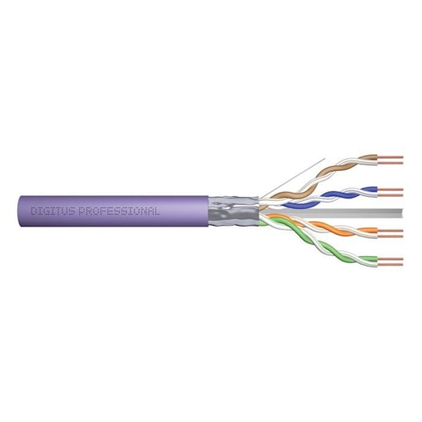Nätverkskabel - ASSMANN ELECTRONIC - DK-1623-VH-305 - 305m - Cat6 - Skärmning F/UTP (FTP)