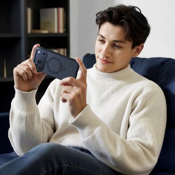 Coque Torras QPRO Silikonserie för iPhone 17 Pro - Matcha Grön Matcha Grön