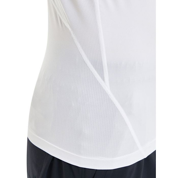Sporttröja - Under Armour - HG Armour Comp LS - Vit - Långa ärmar - Andas vit svart S