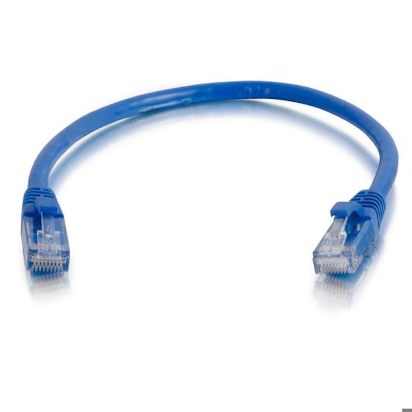 Oskärmad Cat5e Network Patch-kabel (UTP) - Kablar att gå - 30 cm - Blå
