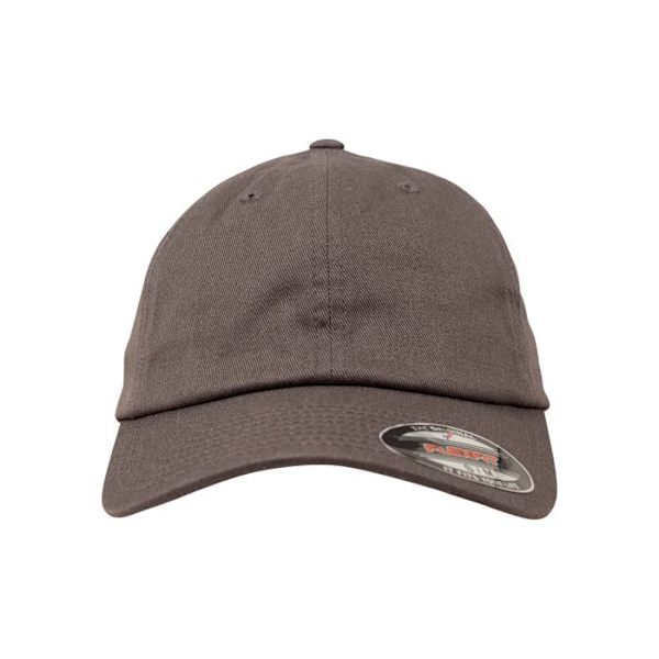 Casquette - Flexfit - Bomullstwill Pappa - Grå - Sportkläder - Optimal komfort Grå L/XL