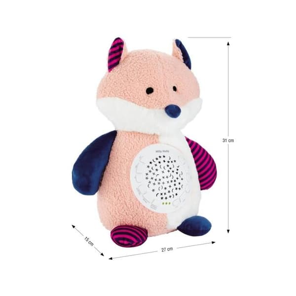 Fjärrkontrollsprojektor Räv - MILLY MALLY - Rosa - Plast - Från 3 år