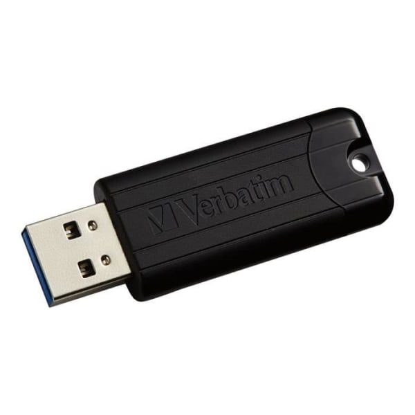 Verbatim Store 'n' Go Pin Stripe USB-minne - 64 GB - USB 3.0 - Svart