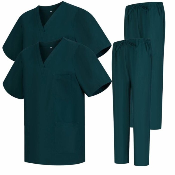 Komplett professionell outfit - Misemiya professionell uniform - MZ-2-817-8312 Grön XXL