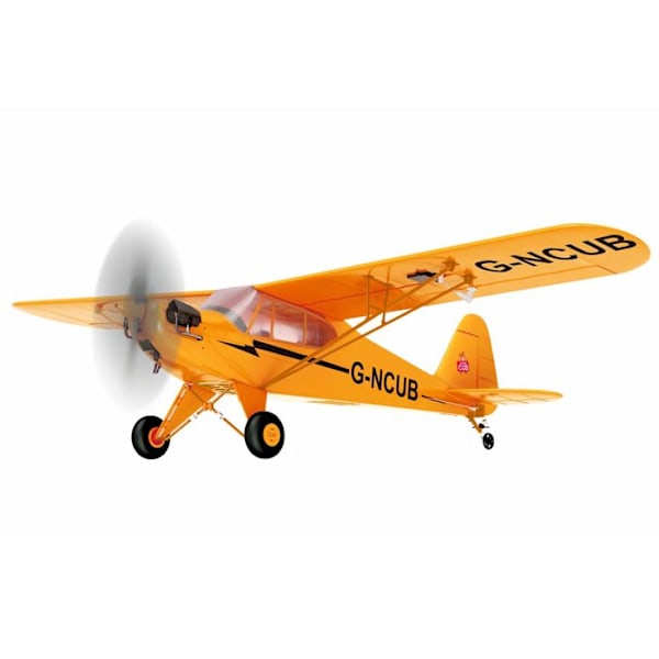 Aviation to Build - Piper J3 Cub G-NCUB SKYLARK 3D 6G 5-kanals 2,4Ghz RTF-fjärrkontroll Stuntflygplan