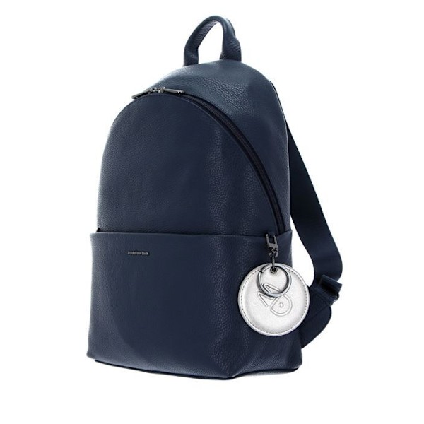 Ryggsäck - MANDARINA DUCK - Mellow Läder - 100% Läder - Blå - 31x23x12 cm blå