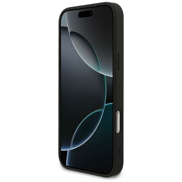 Coque Guess 4G Ring Classic Logo MagSafe för iPhone 17 Pro Max - Svart Svart