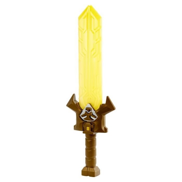 Leksakssvärd - MATTEL - He-Man and the Masters of the Universe HJG63 - Ljud - Ljus - Brun, Gul Brun, Gul