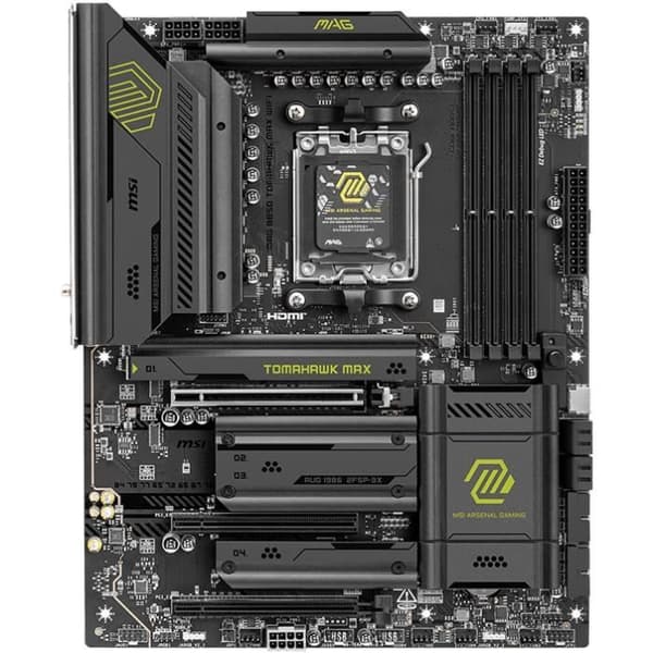 Moderkort - MSI - MAG B850 TOMAHAWK MAX WIFI - AM5 - DDR5 - ATX