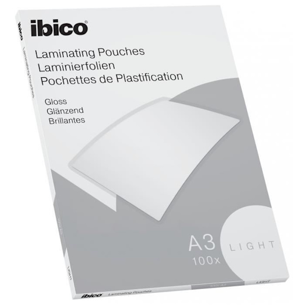 Ibico Basics lätta A3 lamineringspåsar