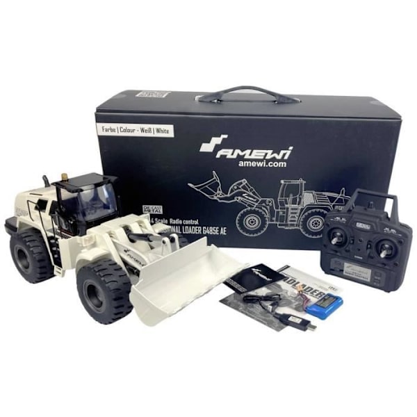 Amewi 22535 G485E Elektrisk RC-bil Vit 1:14 - Arbetsmodell Vit
