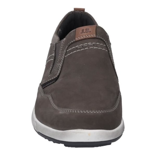 Loafers för män - JOSEF SEIBEL - Enrico 04 - Läder - Grå Grå 45
