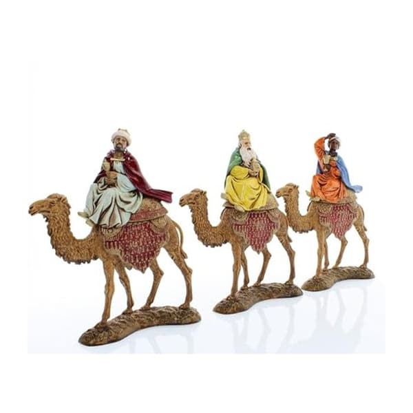 3 RE MAGI SUL CAMELLO 10CM