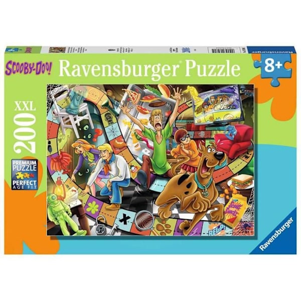 Pussel 200 bitar XXL: Jakten med Scooby-Doo