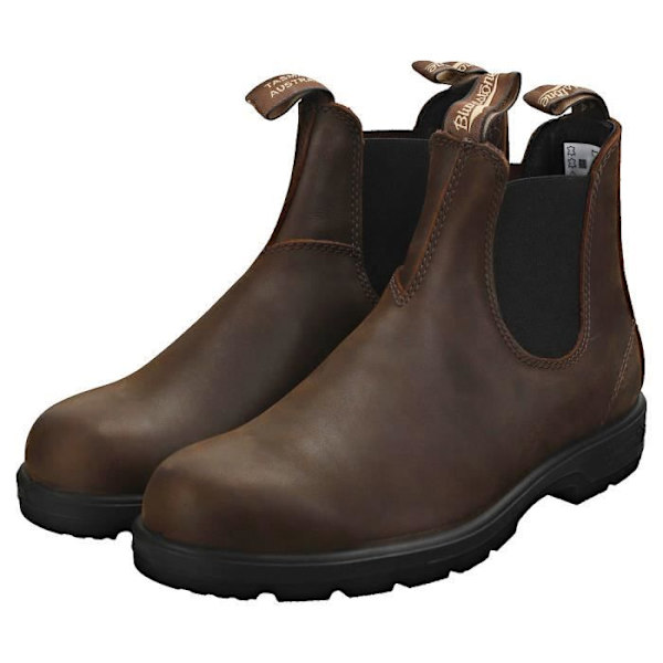 Chelsea Boots - Blundstone - 1609 - Läder och Textil - Brun - Elastisk kastanj 38