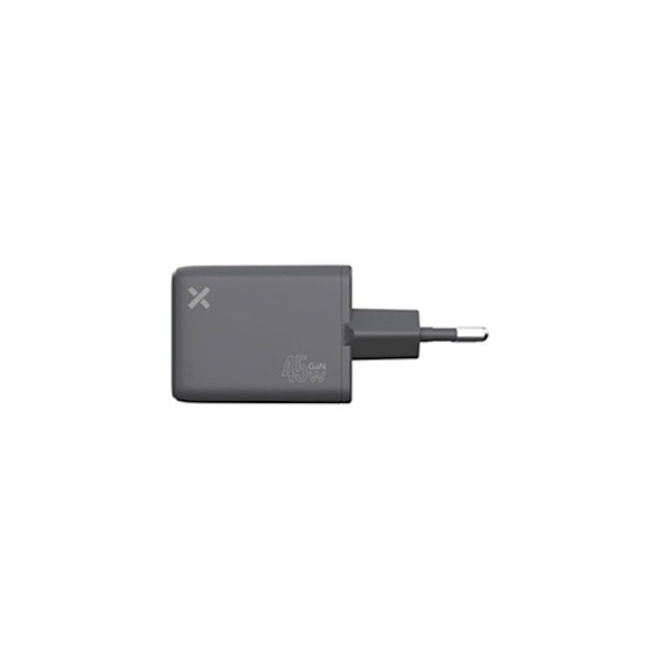 Laddare - Wefix Pro - GaN 45W - USB-C & USB-A - Vit