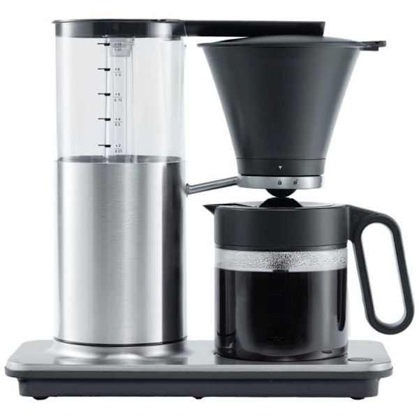 Wilfa CM2S-A125 silverfilter kaffebryggare - 10 koppar - automatisk avstängning