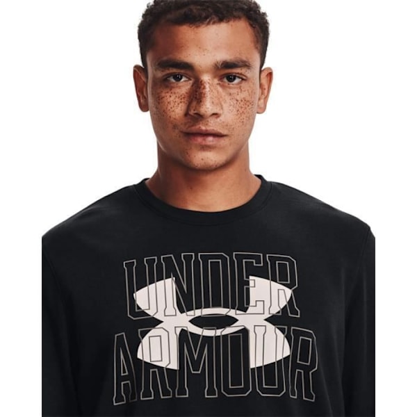 UNDER ARMOR Rival Terry Sweatshirts Svart - Herr/Vuxen Svart S