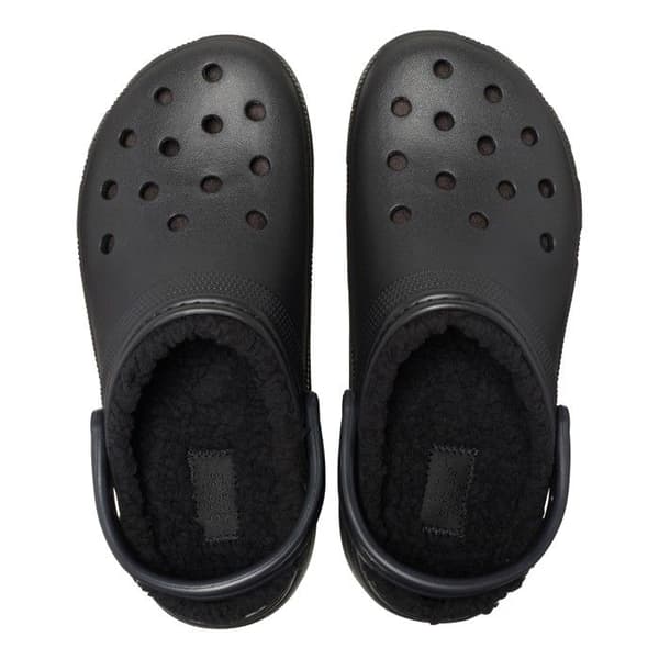 Klippor dam - CROCS - Classic Platform Lined - Svart - Varm foder - Platåsål Svart 41