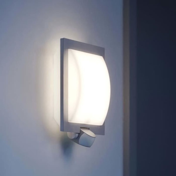 STEINEL Vägglampa utomhus med sensor L 20 S 60W IP44 - Antracit Kolgrå