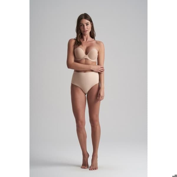 String midja hög rygglös kvinna Bye Bra beige S