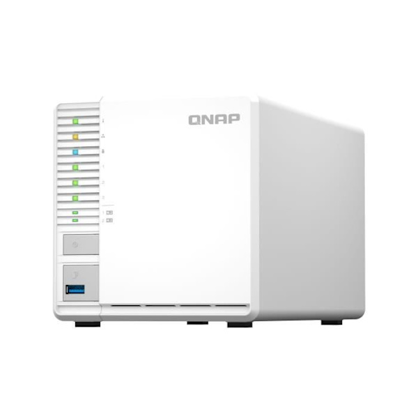 Lagringsserver (NAS) - QNAP - TS-364 - Intel Celeron - 4 kärnor/ 4 trådar - RAID 5