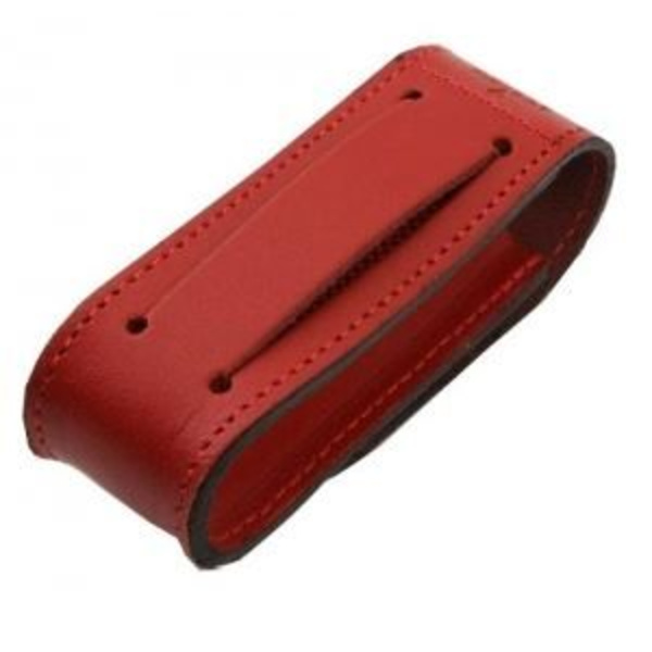 Fodral - Victorinox - 4.0520.1 - Rött läder - 91 mm - För 6 till 14 stycken Röd
