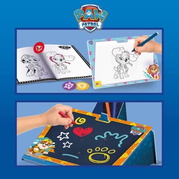 Rita och färglägga skolryggsäck - Paw Patrol - LISCIANI