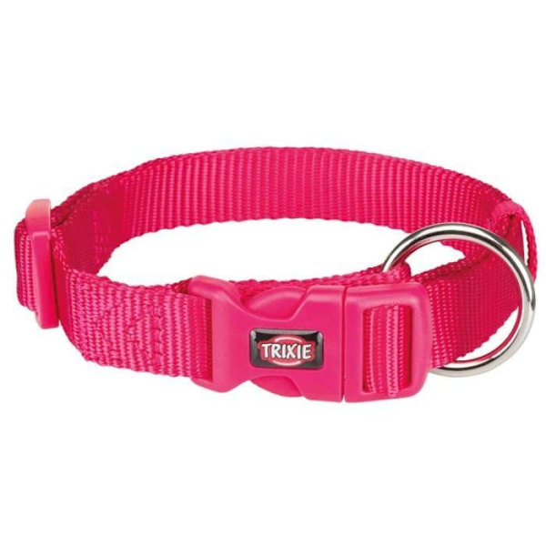 Collier - Premium - 201611 - Fuchsia - 35-55 cm - 20 mm - Storlek M fuchsia