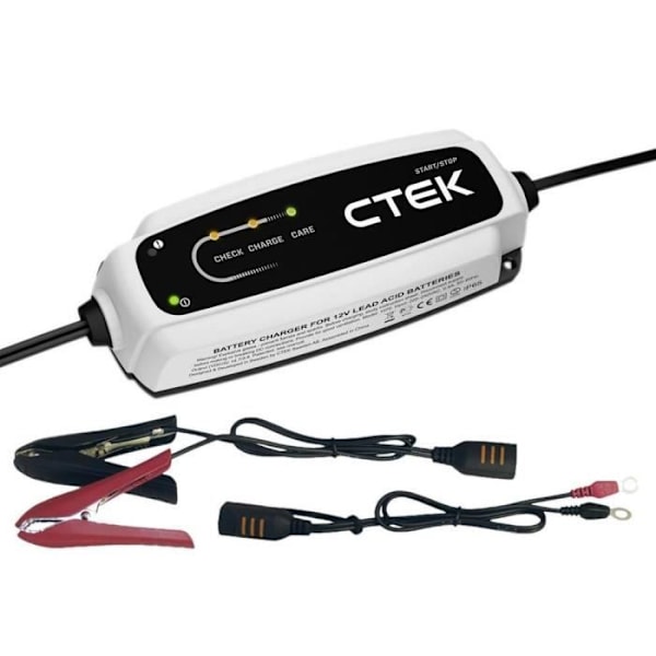 Batteriladdare - CTEK - CT5 START/STOPP - 12V - 3.8A - Universal