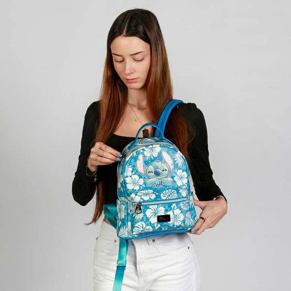 Ryggsäck Heady - Disney Lilo och Stitch Aloha - Blå - One Size Blå
