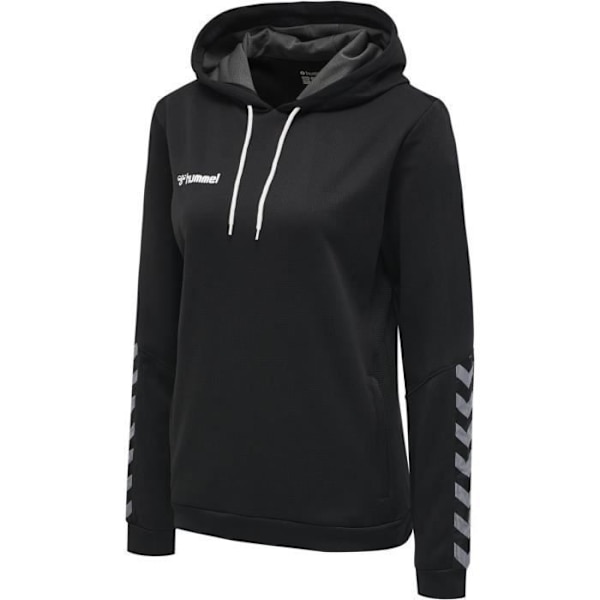 Hummel Autentisk Poly Sweatshirt för kvinnor Svart vit jag