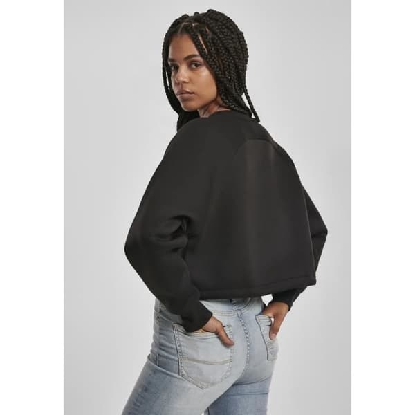 T-shirt Dam - URBAN CLASSICS - Oversized Crew - Bomull - Korta Ärmar - Rundad Hals - S